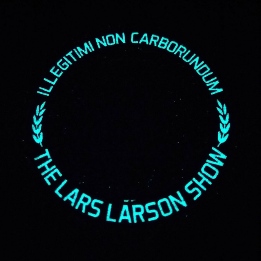 lars larson challenge coin back glow